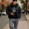 Hardline Black Men Shirt